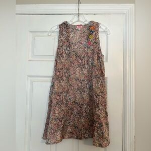 Avoka silk tunic dress